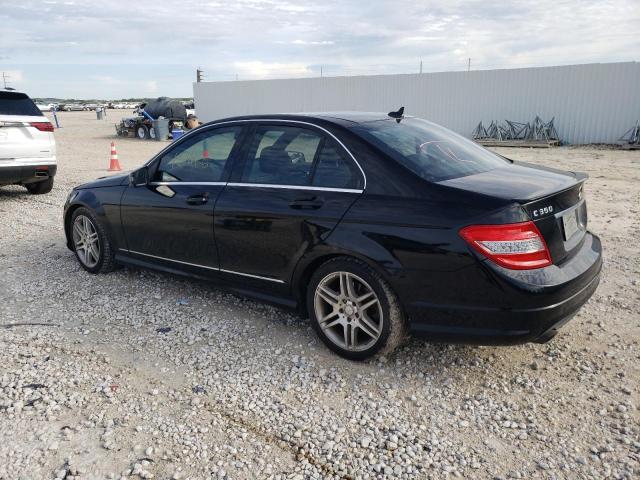 WDDGF5GB4AR103443 - 2010 MERCEDES-BENZ C 350 BLACK photo 2