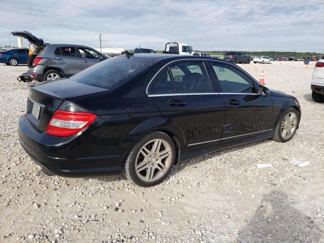 WDDGF5GB4AR103443 - 2010 MERCEDES-BENZ C 350 BLACK photo 3