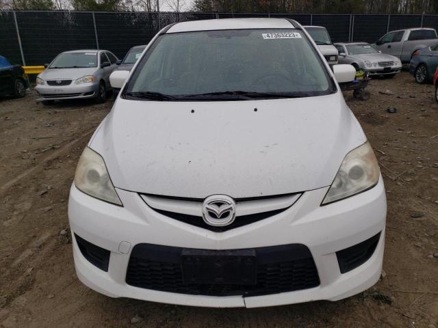 JM1CR293680322570 - 2008 MAZDA 5 WHITE photo 5