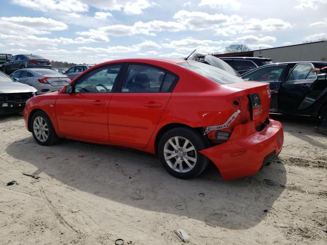 JM1BK32GX81824429 - 2008 MAZDA 3 I RED photo 2