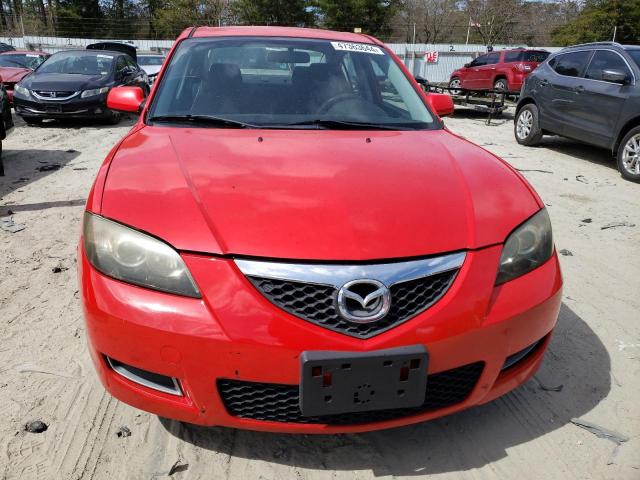 JM1BK32GX81824429 - 2008 MAZDA 3 I RED photo 5