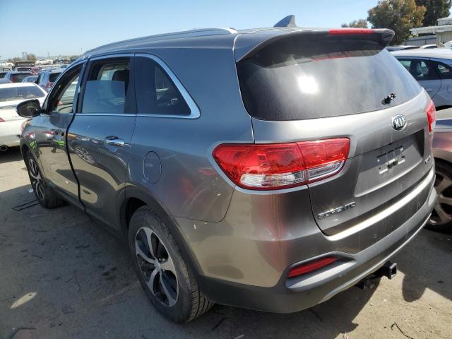 5XYPHDA50GG133998 - 2016 KIA SORENTO EX SILVER photo 2