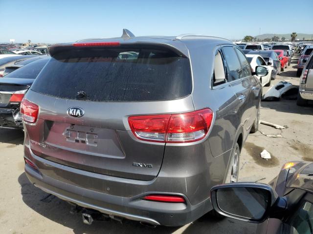 5XYPHDA50GG133998 - 2016 KIA SORENTO EX SILVER photo 3