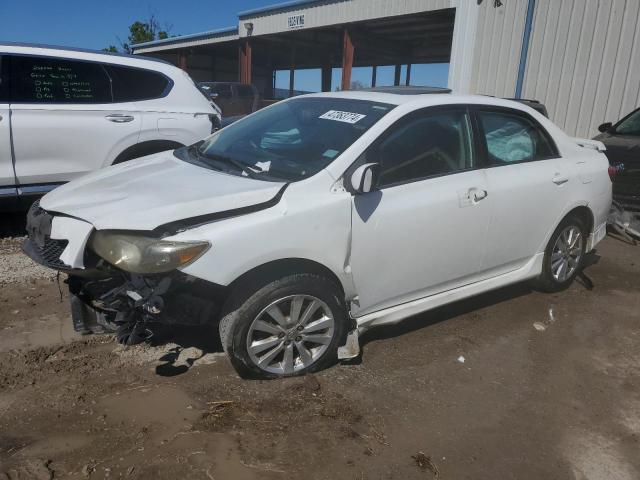 1NXBU4EE6AZ212755 - 2010 TOYOTA COROLLA BASE WHITE photo 1