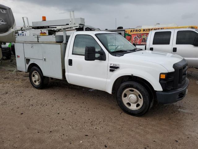 1FDSF305X8EC32653 - 2008 FORD F350 SRW SUPER DUTY WHITE photo 4