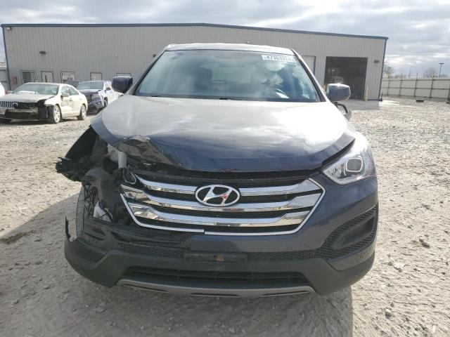 5XYZTDLB4FG305300 - 2015 HYUNDAI SANTA FE S BLUE photo 5