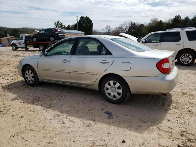 4T1BE32K23U782563 - 2003 TOYOTA CAMRY LE SILVER photo 2