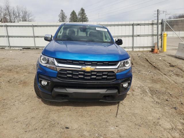 1GCGTCEN7N1162351 - 2022 CHEVROLET COLORADO LT BLUE photo 5