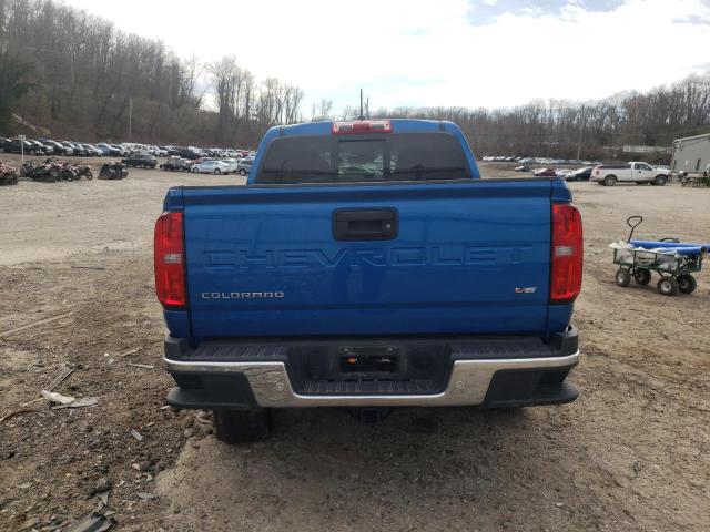 1GCGTCEN7N1162351 - 2022 CHEVROLET COLORADO LT BLUE photo 6