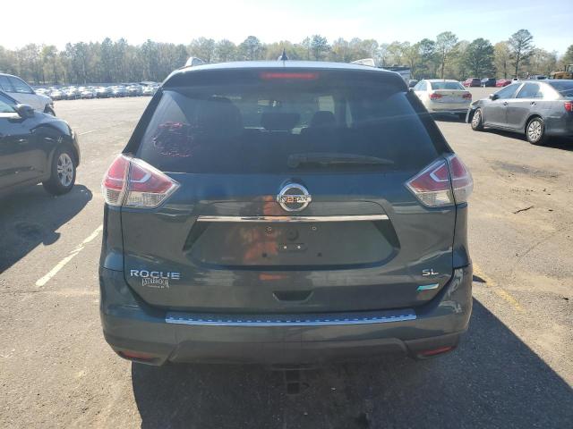 5N1AT2MT1EC782273 - 2014 NISSAN ROGUE S BLUE photo 6