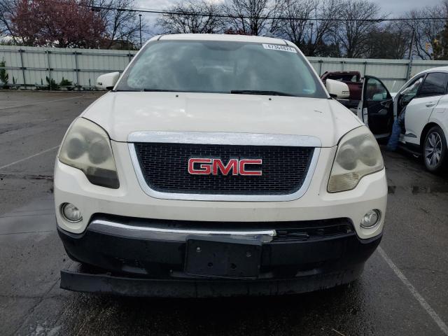 1GKLVMED6AJ268066 - 2010 GMC ACADIA SLT-1 WHITE photo 5