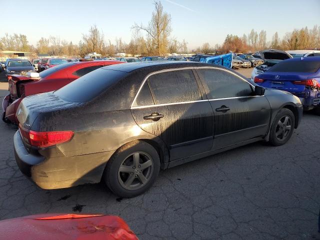 1HGCM56745A014716 - 2005 HONDA ACCORD EX BLACK photo 3