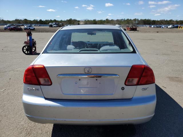 2HGES26732H504820 - 2002 HONDA CIVIC EX SILVER photo 6