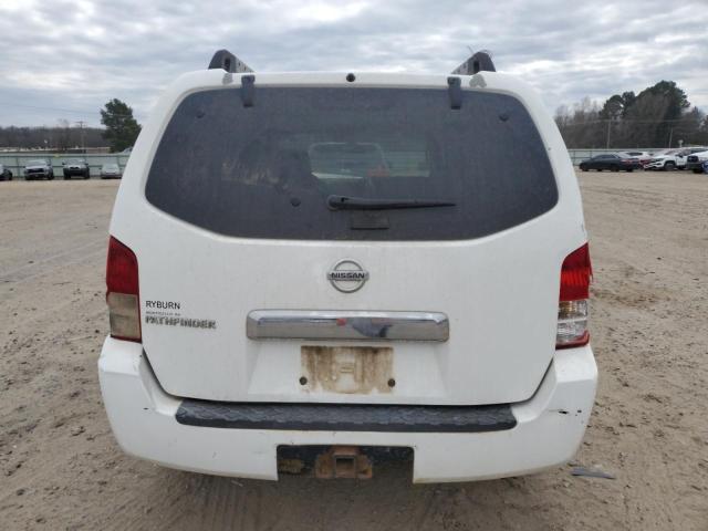5N1AR18U96C657860 - 2006 NISSAN PATHFINDER LE თეთრი ფოტო 6
