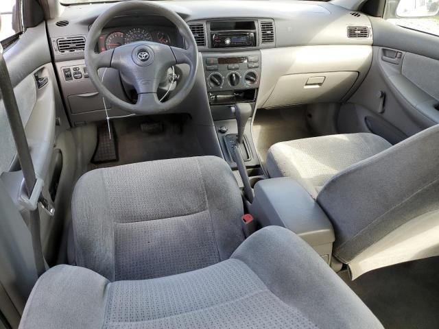 JTDBR32E170118643 - 2007 TOYOTA COROLLA CE SILVER photo 8