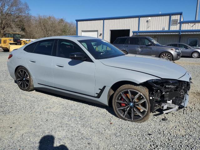 WBY43AW06RFS25571 - 2024 BMW I4 EDRIVE 35 GRAY photo 4