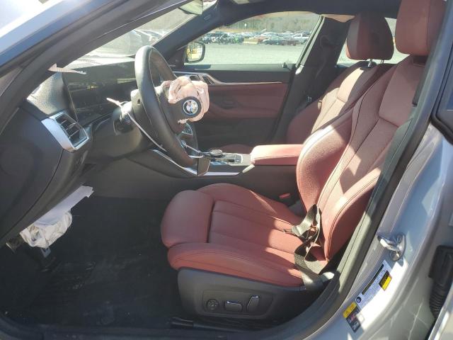 WBY43AW06RFS25571 - 2024 BMW I4 EDRIVE 35 GRAY photo 7