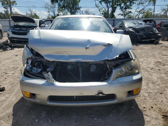 JTHBD182810018044 - 2001 LEXUS IS 300 SILVER photo 5