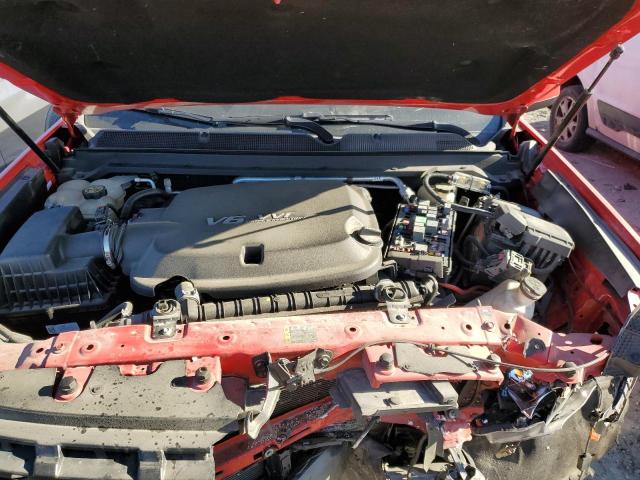 1GCGTEEN6J1104009 - 2018 CHEVROLET COLORADO ZR2 RED photo 11