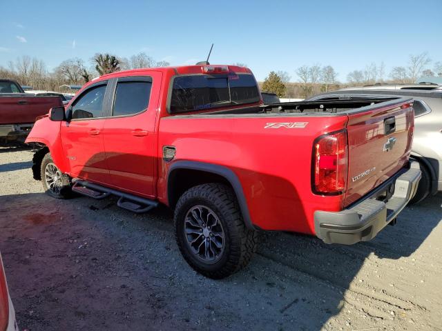 1GCGTEEN6J1104009 - 2018 CHEVROLET COLORADO ZR2 RED photo 2