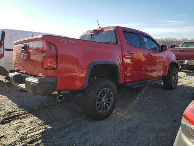 1GCGTEEN6J1104009 - 2018 CHEVROLET COLORADO ZR2 RED photo 3