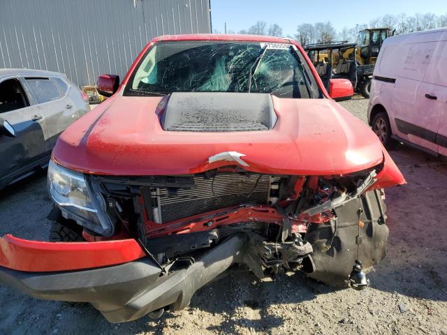 1GCGTEEN6J1104009 - 2018 CHEVROLET COLORADO ZR2 RED photo 5