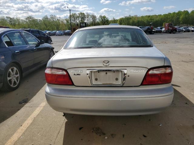 1YVGF22C215246742 - 2001 MAZDA 626 ES SILVER photo 6