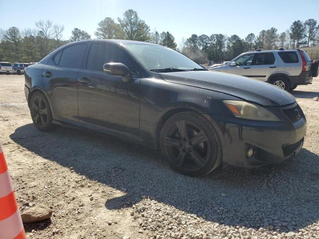 JTHBF5C24C5179036 - 2012 LEXUS IS 250 BLACK photo 4