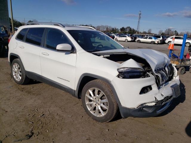 1C4PJLDS7FW554327 - 2015 JEEP CHEROKEE LIMITED WHITE photo 4