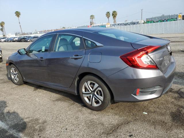 19XFC2F6XGE215914 - 2016 HONDA CIVIC LX GRAY photo 2