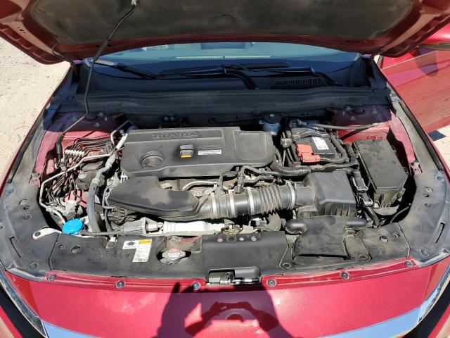 1HGCV2F50JA004320 - 2018 HONDA ACCORD EXL RED photo 11