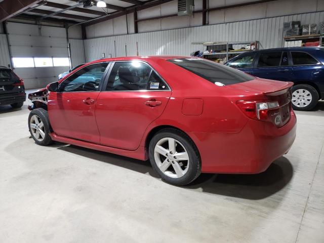 4T1BF1FK5EU797394 - 2014 TOYOTA CAMRY L RED photo 2