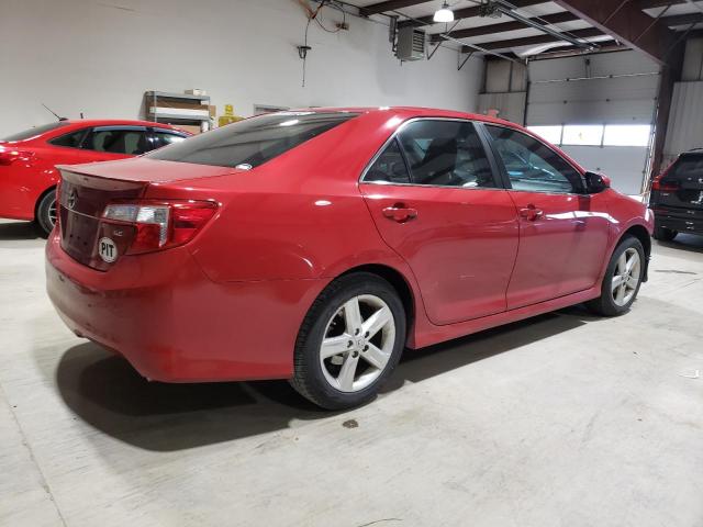 4T1BF1FK5EU797394 - 2014 TOYOTA CAMRY L RED photo 3