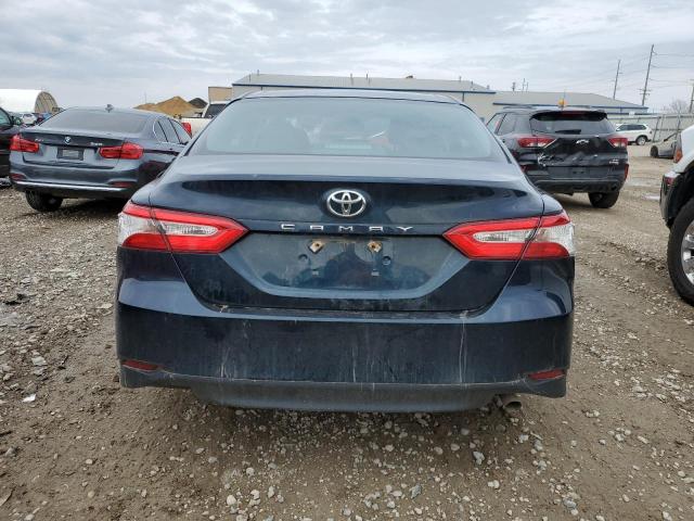 4T1B11HK6JU552481 - 2018 TOYOTA CAMRY L BLUE photo 6