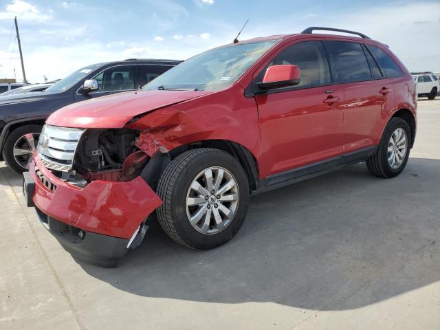 2FMDK3JC0ABB64446 - 2010 FORD EDGE SEL RED photo 1