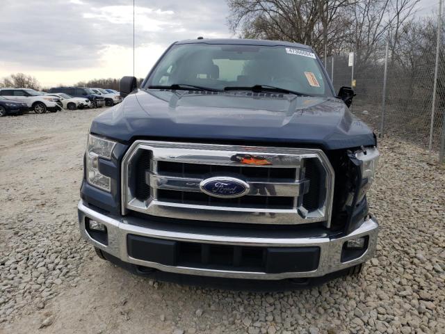 1FTEW1EG4GFA55641 - 2016 FORD F150 SUPERCREW BLUE photo 5