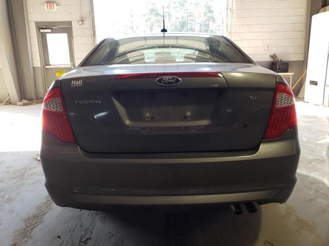 3FAHP0HA1CR390371 - 2012 FORD FUSION SE GRAY photo 6