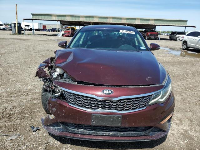 5XXGT4L33KG366491 - 2019 KIA OPTIMA LX BURGUNDY photo 5