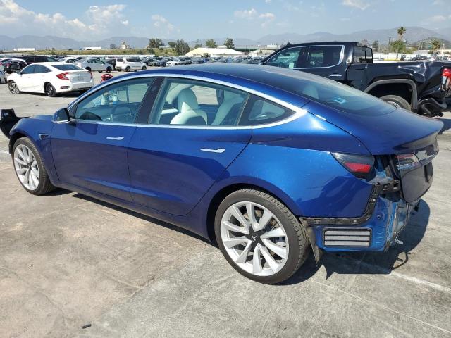 5YJ3E1EB1LF742735 - 2020 TESLA MODEL 3 BLUE photo 2