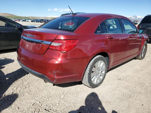 1C3CCBAB1EN213313 - 2014 CHRYSLER 200 LX RED photo 3