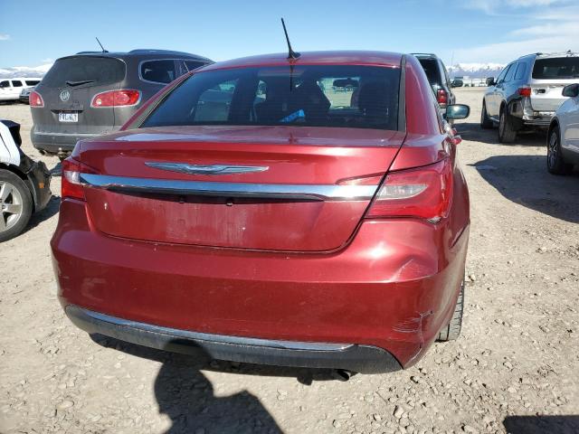 1C3CCBAB1EN213313 - 2014 CHRYSLER 200 LX RED photo 6