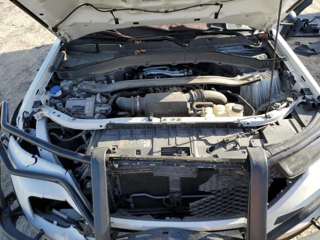 1FM5K8AC5NGA51768 - 2022 FORD EXPLORER POLICE INTERCEPTOR 白色 照片 12