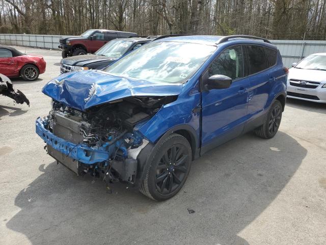 1FMCU0GD5KUB43964 - 2019 FORD ESCAPE SE BLUE photo 1