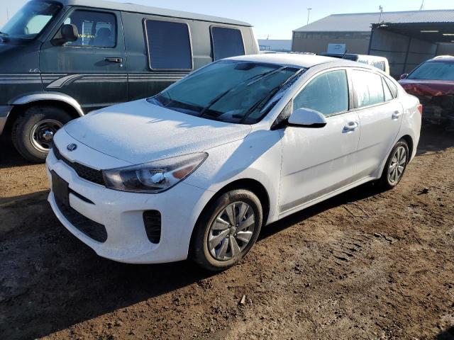 3KPA24AD4LE334499 - 2020 KIA RIO LX WHITE photo 1