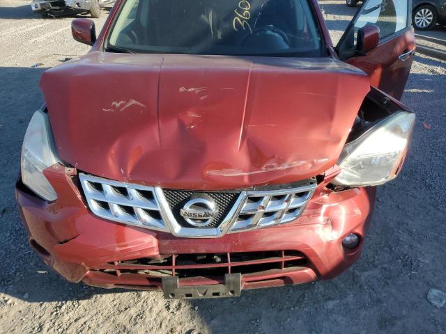 JN8AS5MT5CW299491 - 2012 NISSAN ROGUE S BURGUNDY photo 11