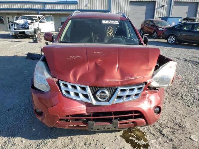 JN8AS5MT5CW299491 - 2012 NISSAN ROGUE S BURGUNDY photo 5