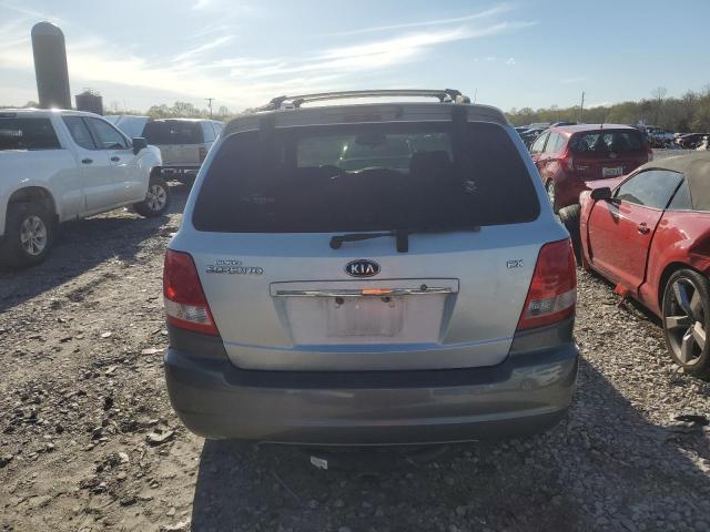 KNDJC733065637203 - 2006 KIA SORENTO EX SILVER photo 6