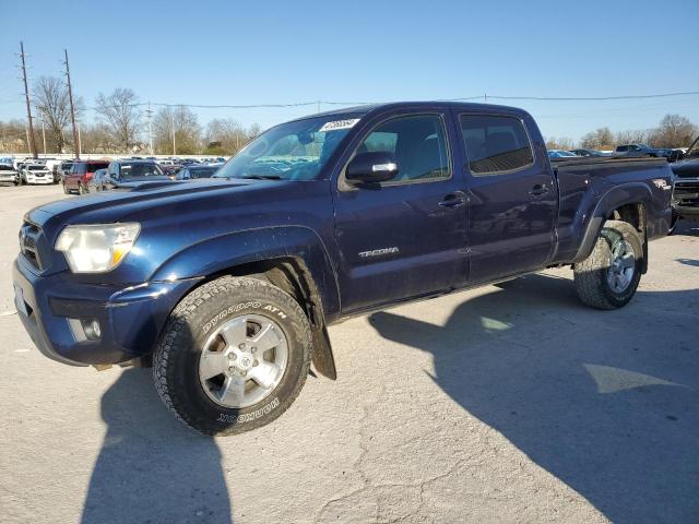 3TMMU4FN8CM042823 - 2012 TOYOTA TACOMA DOUBLE CAB LONG BED BLUE photo 1