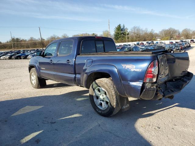 3TMMU4FN8CM042823 - 2012 TOYOTA TACOMA DOUBLE CAB LONG BED BLUE photo 2