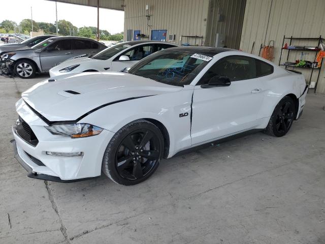 1FA6P8CF4M5147716 - 2021 FORD MUSTANG GT WHITE photo 1